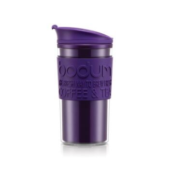TRAVEL MUG termo puodelis, 350ml, violetinis, plast., BODUM