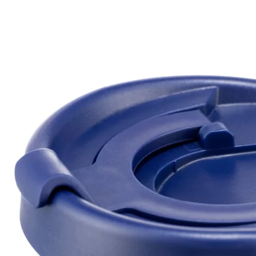 JOYCUP termo puodelis, 250ml, tamsiai mėlynas, skaidrus plastikas